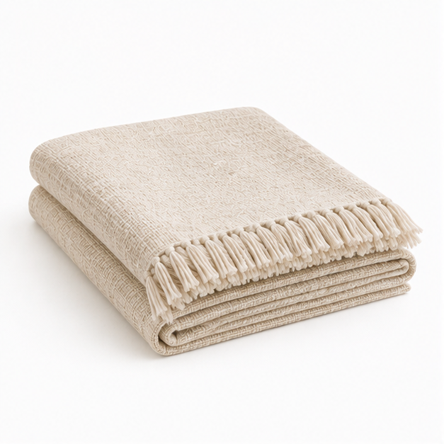 Cotton Sofa Throw Blanket