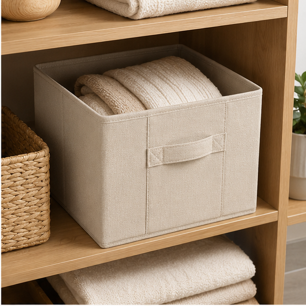 Stackable Fabric Storage Bin