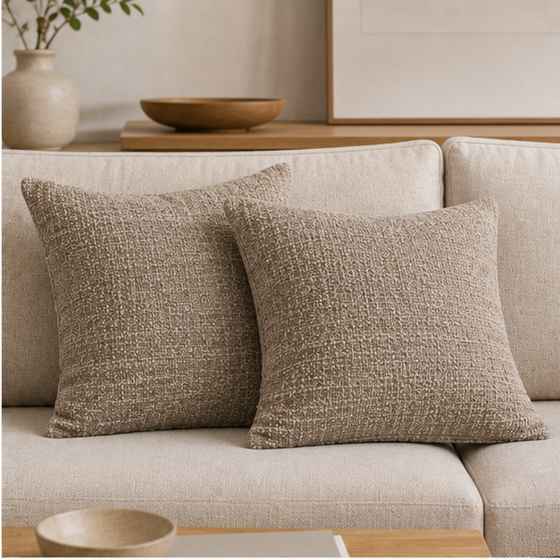 Textured Cushion Cover Set