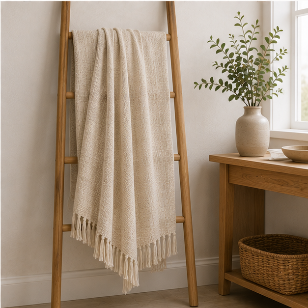 Cotton Sofa Throw Blanket